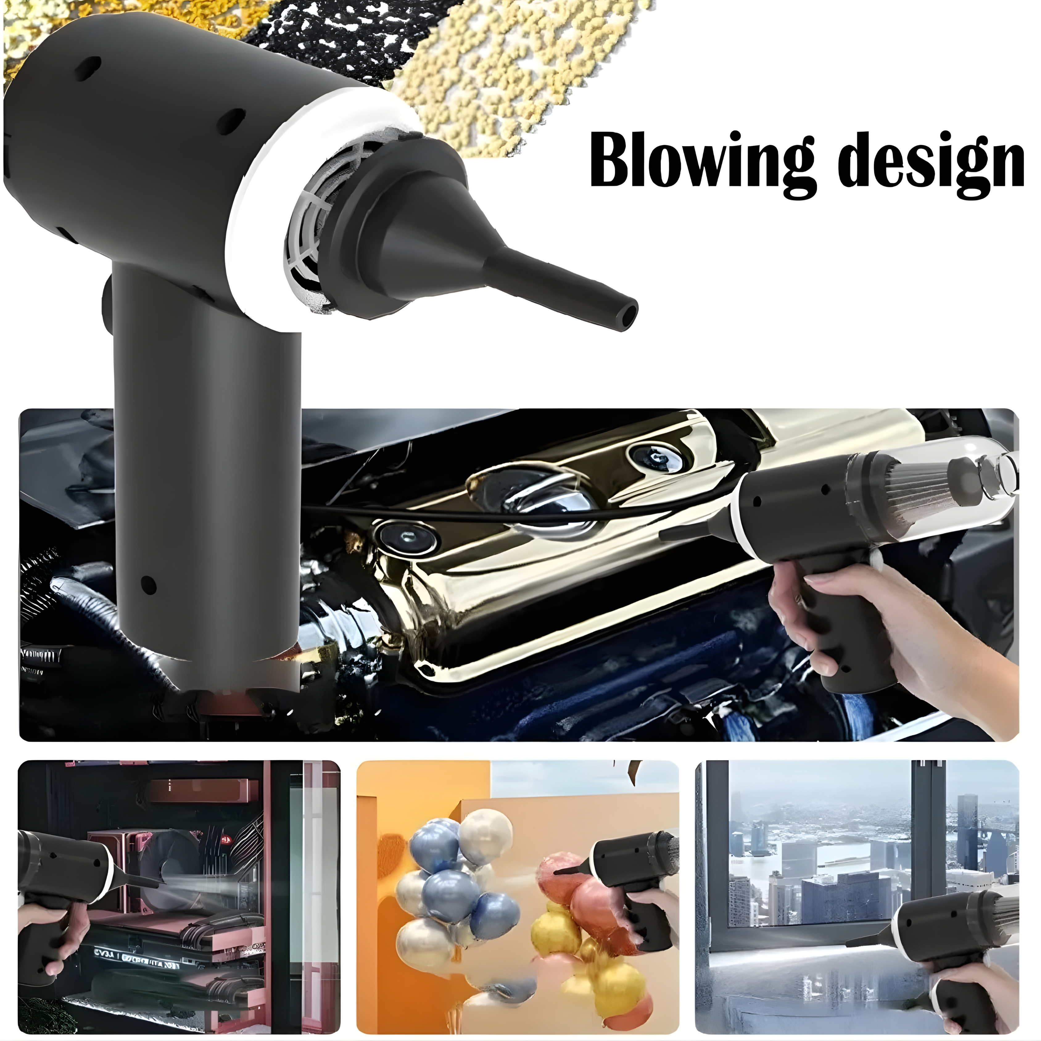 3 in 1 Vacuum Cleaner for Car & Home