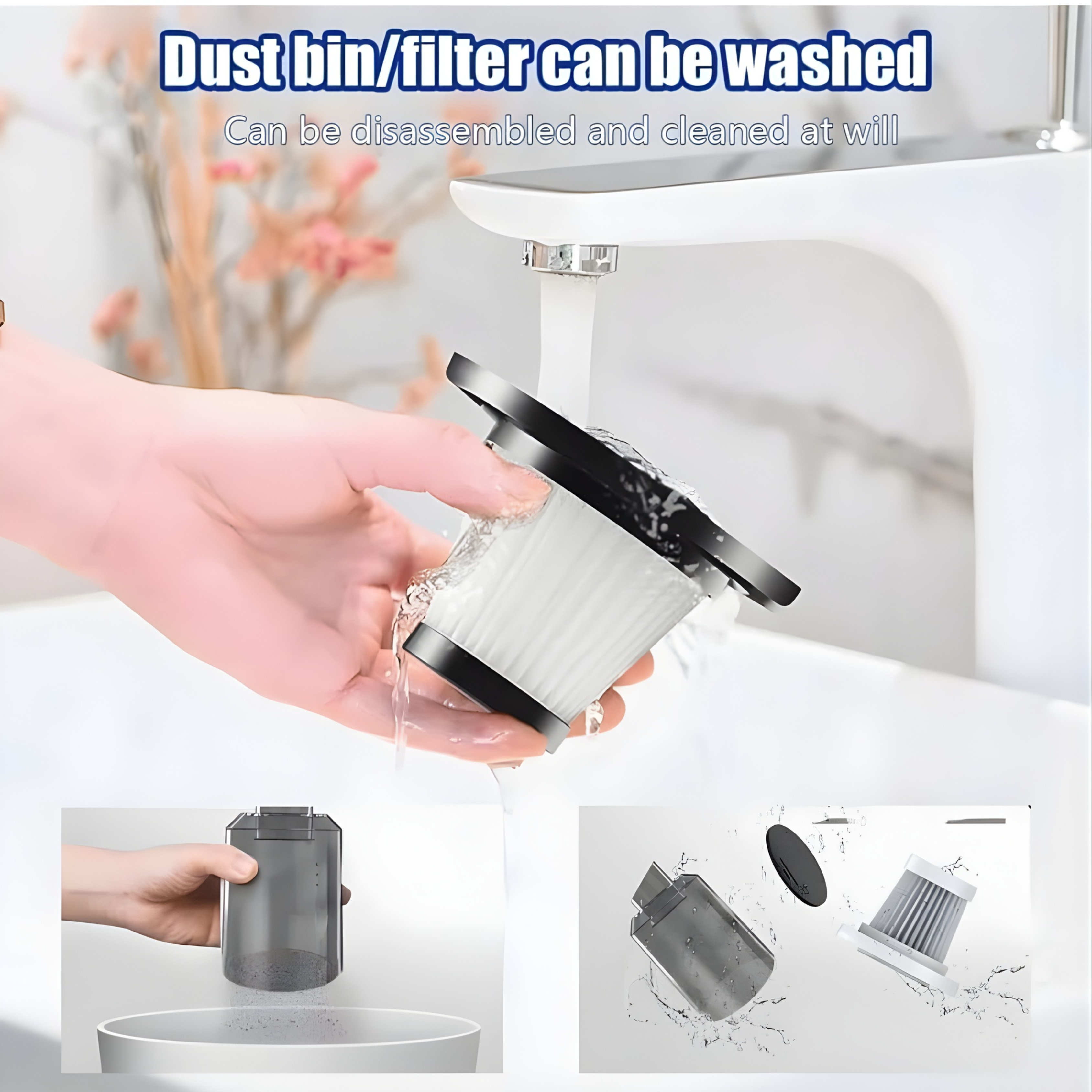 3 in 1 Vacuum Cleaner for Car & Home